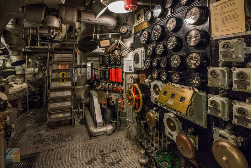 Tour the inside of the USS North Carolina