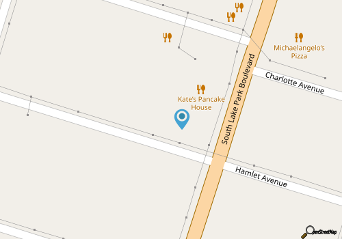 Condo Carolina Beach Boardwalk with POOL, Ocean Views 3 minutes to Beach map location