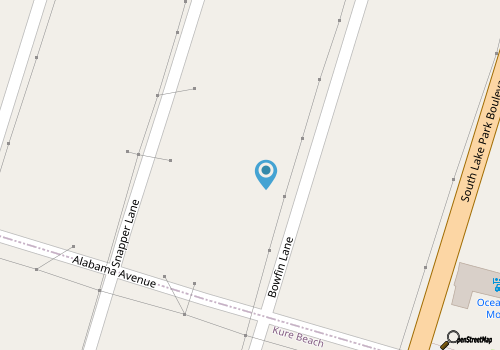 Cozy 1-bedroom oceanfront getaway in Carolina Beach, perfect for a relaxing escape. map location