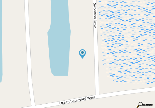 Beautiful Canal front home. Just a short walk to the beach! map location