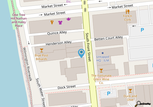 The Vault on Front Street | Historic Luxury Loft map location