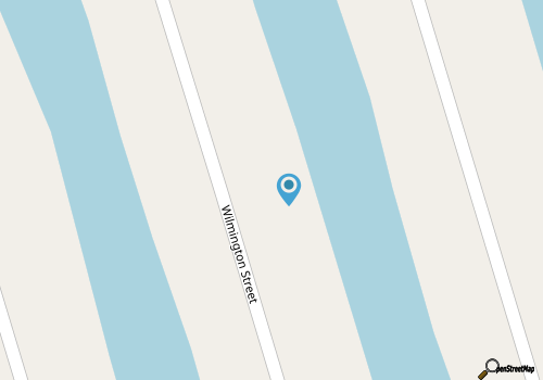 Canal front home with boat dock, dog friendly, short walk to beach map location