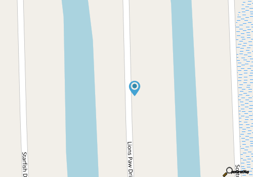 Upper unit canal home. Short walk to Holden Beach. Excellent location! map location