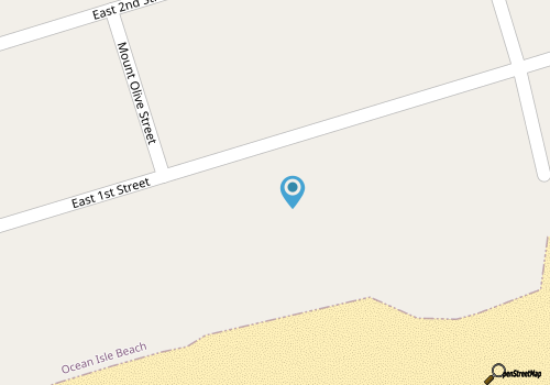 Adrenalinn by Brunswick Vacation Rentals: Oceanfront 4BR House w/ 2-Story Gazebo map location