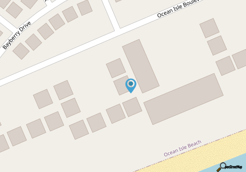 Oceanfront Condo Ocean Isle Beach NC! Steps to beach! map location