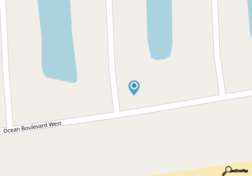 Canal-front 3 Bed 2 Bath home including a dock. map location