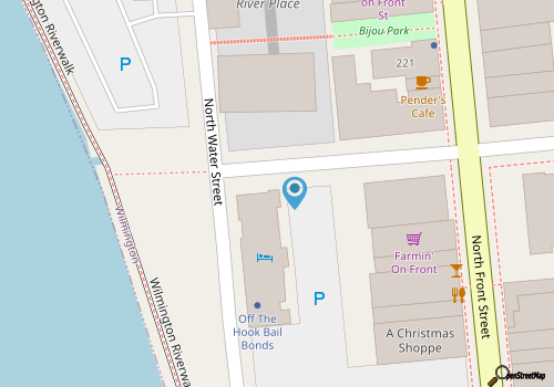 Wilmington Riverfront Park map location