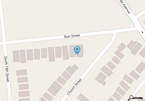 Nest on Nun | We Love Dogs | Walk to Cargo Dist. map location