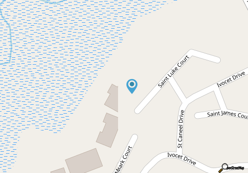 Creekside Modern Retreat map location