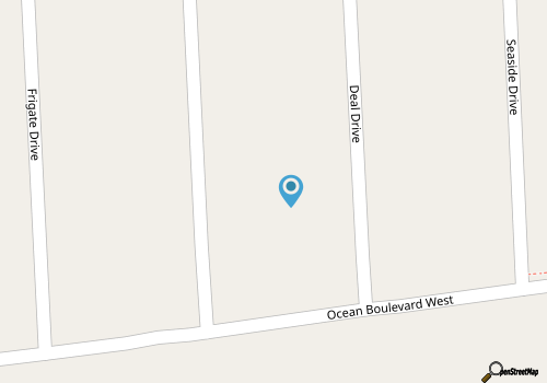 Oceanfront 3BR, 2BA Holden Beach getaway map location