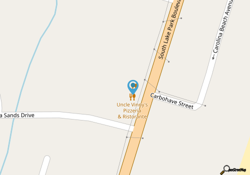 Uncle Vinny’s Pizzeria Ristorante map location