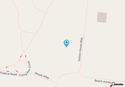 Brand New E. Beach 6 BR, Large Decks, Porch, Widow's Walk Views, Shoals Club map location