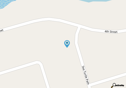 Sprawling coastal estate with two living quarters, pool, beach, & dock access map location