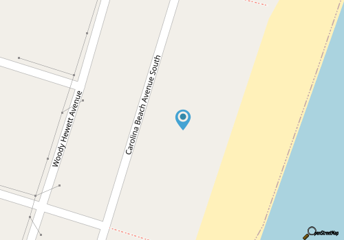 Aqua Sea, a beachfront retreat map location