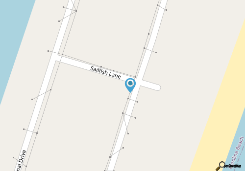 Ocean View Sandstep 619 2 Second Row Carolina Beach map location