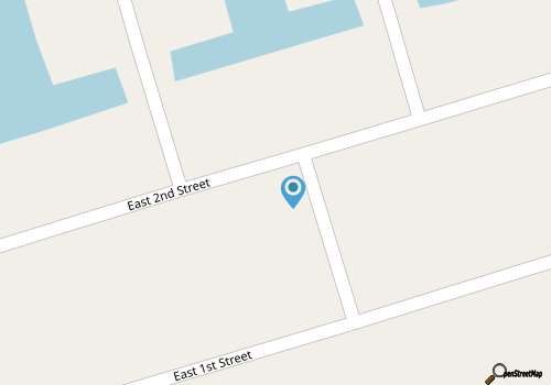 Oceanfront 6 bedroom beach house map location