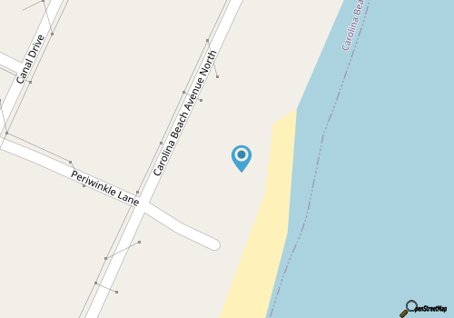 NEW! Cozy Carolina Beach Cottage map location