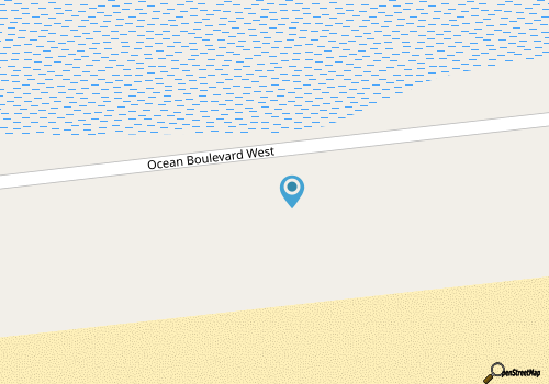 Hobbs Realty - “Cat's Meow” | Lovely 6BR Oceanfront Duplex w/ Private Heatable Pool map location