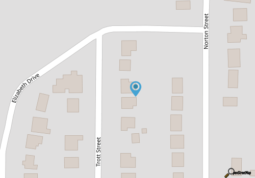 Dog-friendly cottage with fenced yard - stroll to beach, pier, dining, shops map location