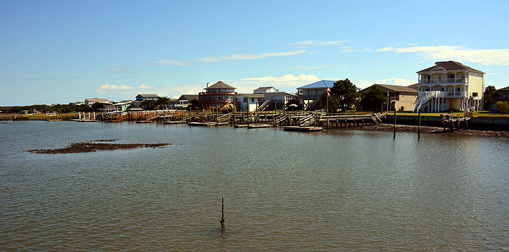 Waterfront homes from Blue Water Point