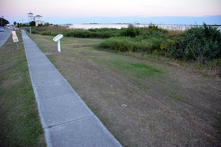 The Historic Riverwalk in Southport, NC