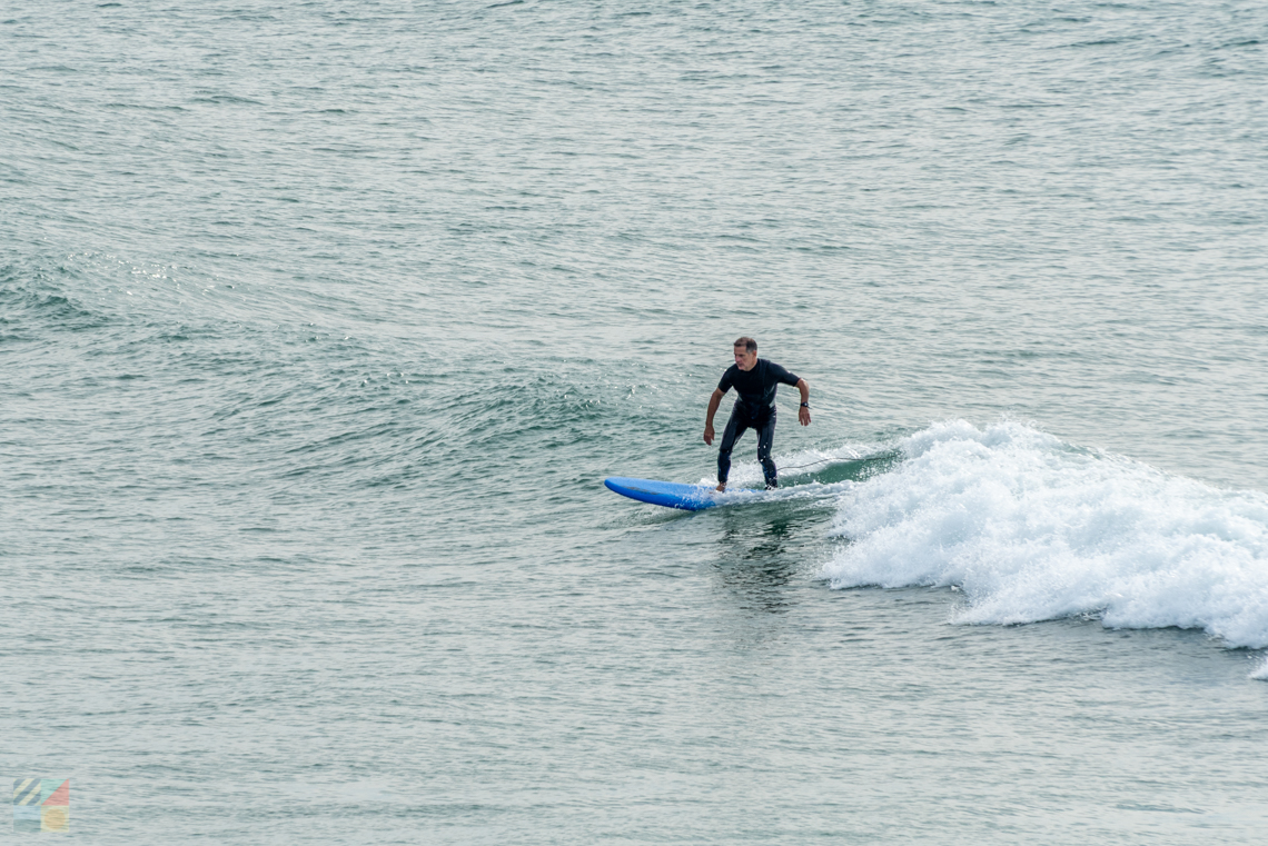 Surfing Wrightsville Beach, NC