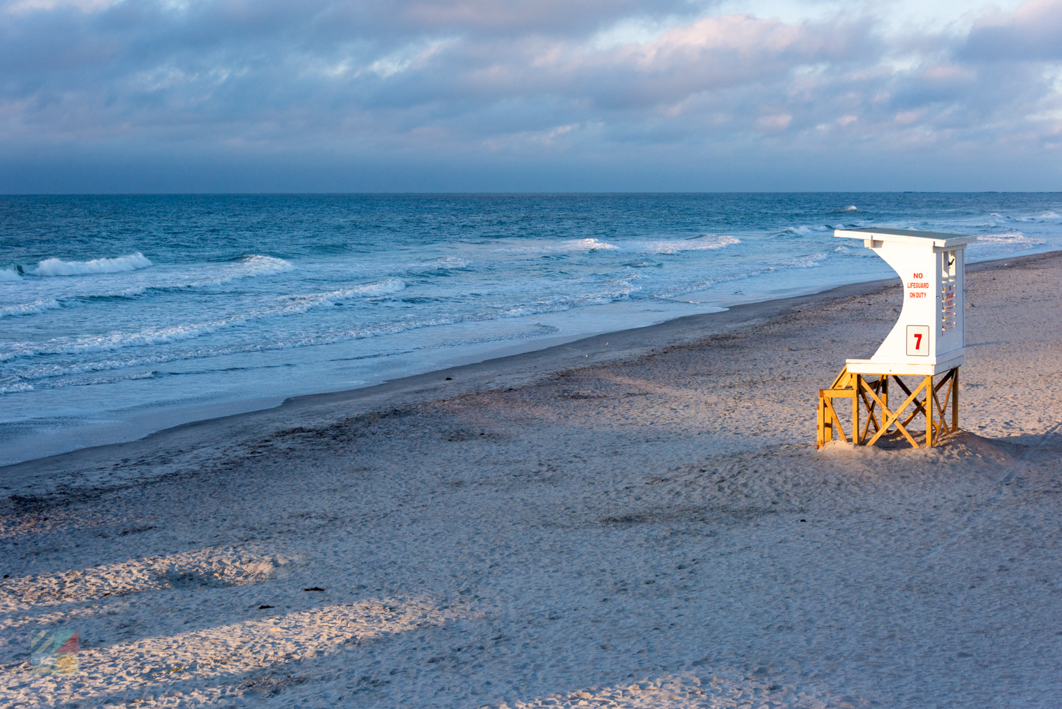 Lifeguard stand on Wrightsville Beach