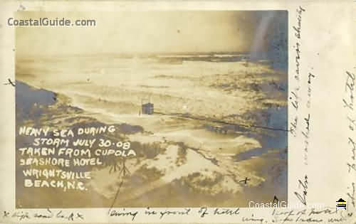 Vintage illustrations and photos of Wrightsville Beach, NC