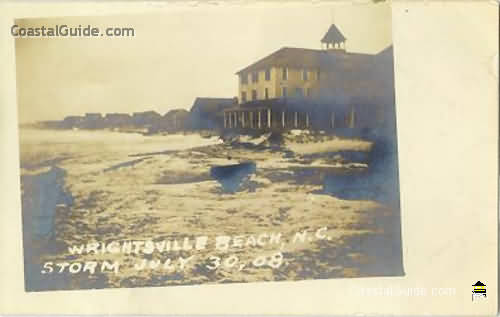 Vintage illustrations and photos of Wrightsville Beach, NC