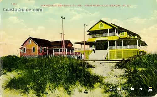 Vintage illustrations and photos of Wrightsville Beach, NC