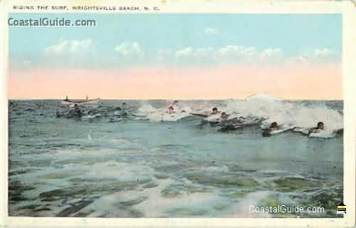 Vintage illustrations and photos of Wrightsville Beach, NC