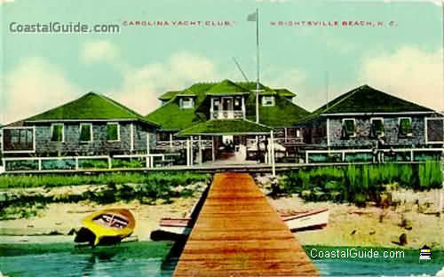 Vintage illustrations and photos of Wrightsville Beach, NC