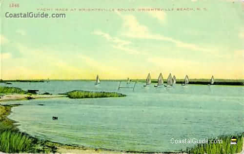 Vintage illustrations and photos of Wrightsville Beach, NC