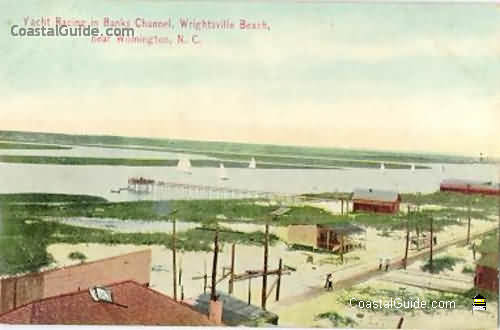 Vintage illustrations and photos of Wrightsville Beach, NC