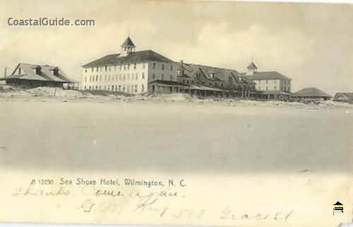 Vintage illustrations and photos of Wrightsville Beach, NC