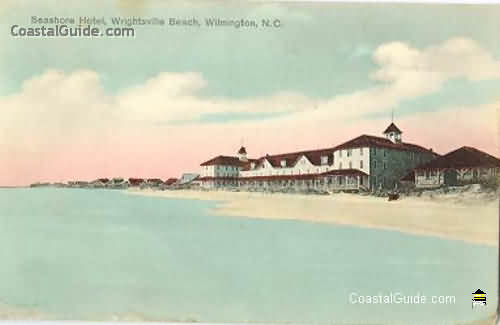 Vintage illustrations and photos of Wrightsville Beach, NC