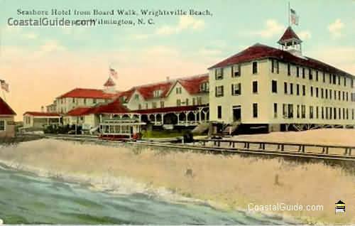 Vintage illustrations and photos of Wrightsville Beach, NC