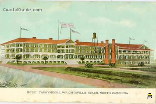 Vintage illustrations and photos of Wrightsville Beach, NC