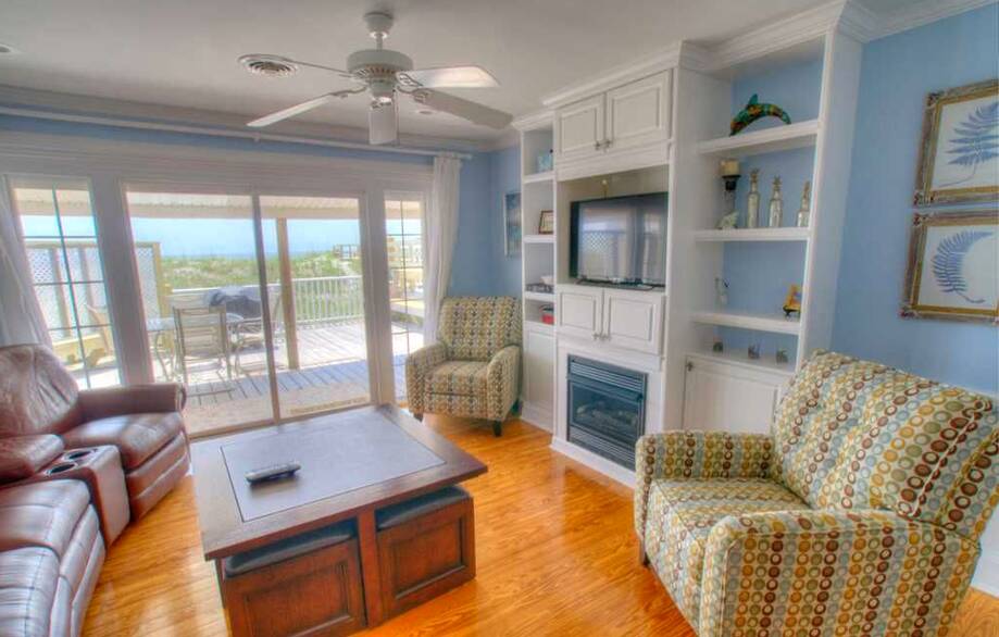 A Shore Thing... Vacation rental home in Carolina Beach, NC settings