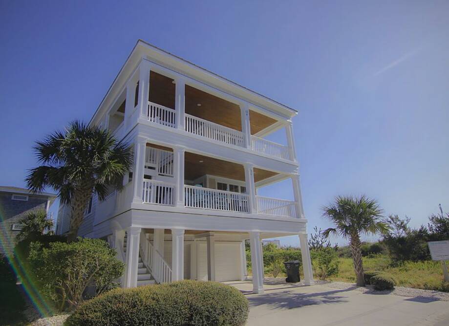 Oceanfront Duplex... Vacation rental home in Wrightsville Beach, NC