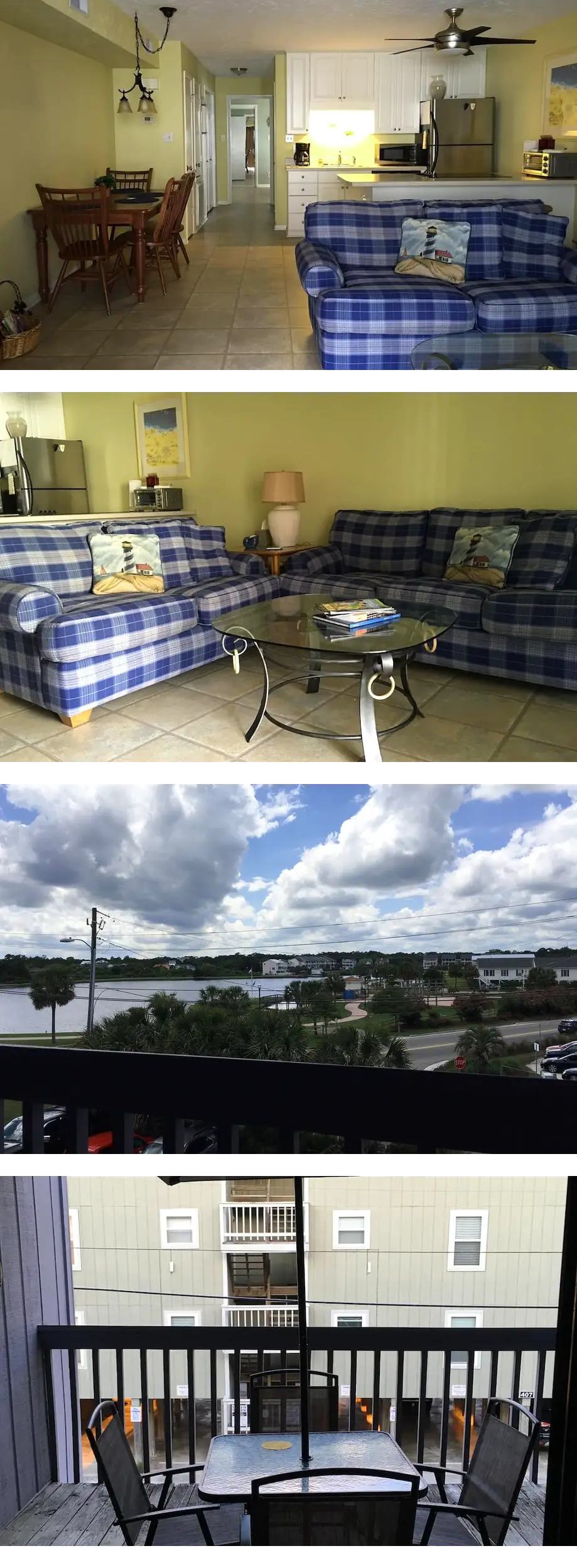 Lovely Condo steps from beach, pool, Carolina Lake View, Walk to everything