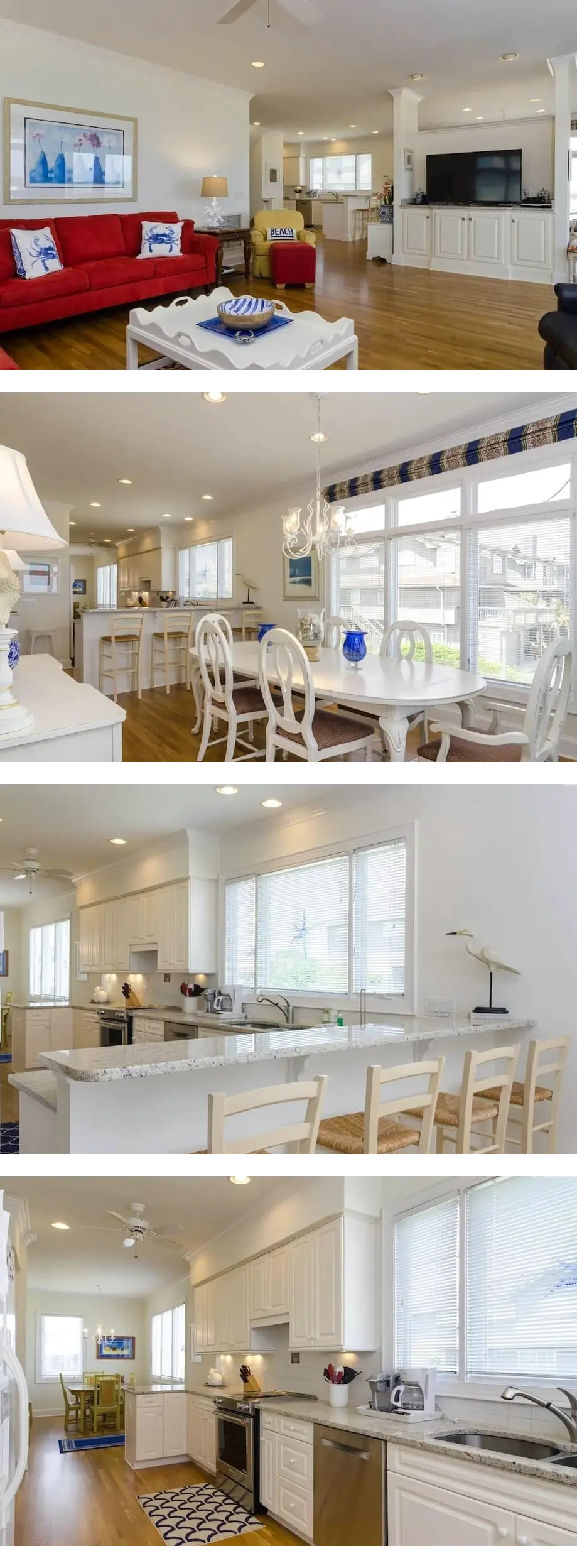 Charming beachfront bungalow in Wrightsv...