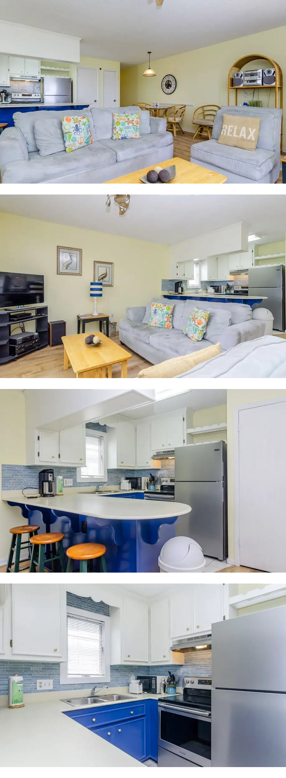 Oceanfront 2 BR Condo! Private Beach Acc...