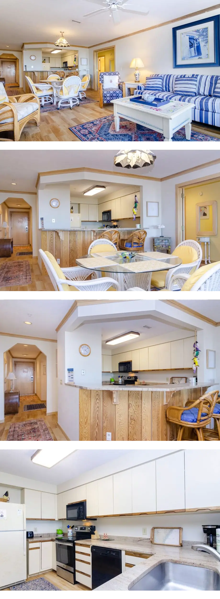 Comfortable oceanfront condo in Wrightsv...