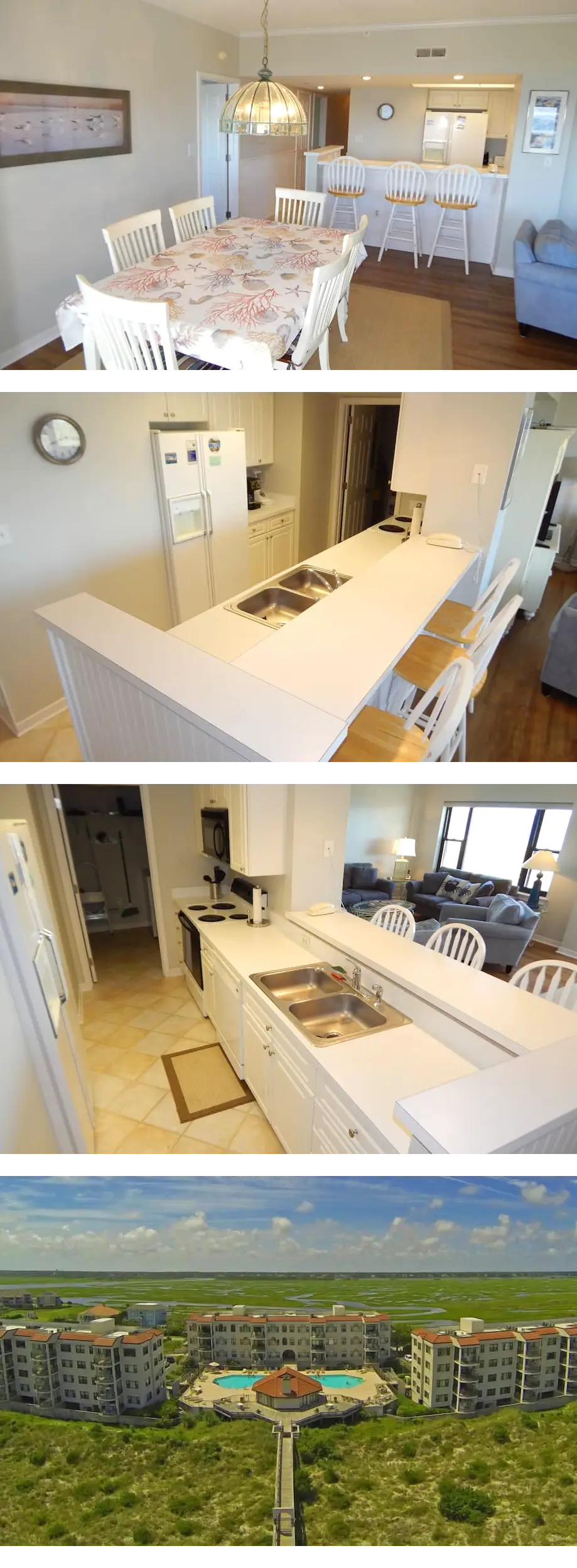 Bright and Beachy!  Ocean Front Condo at...