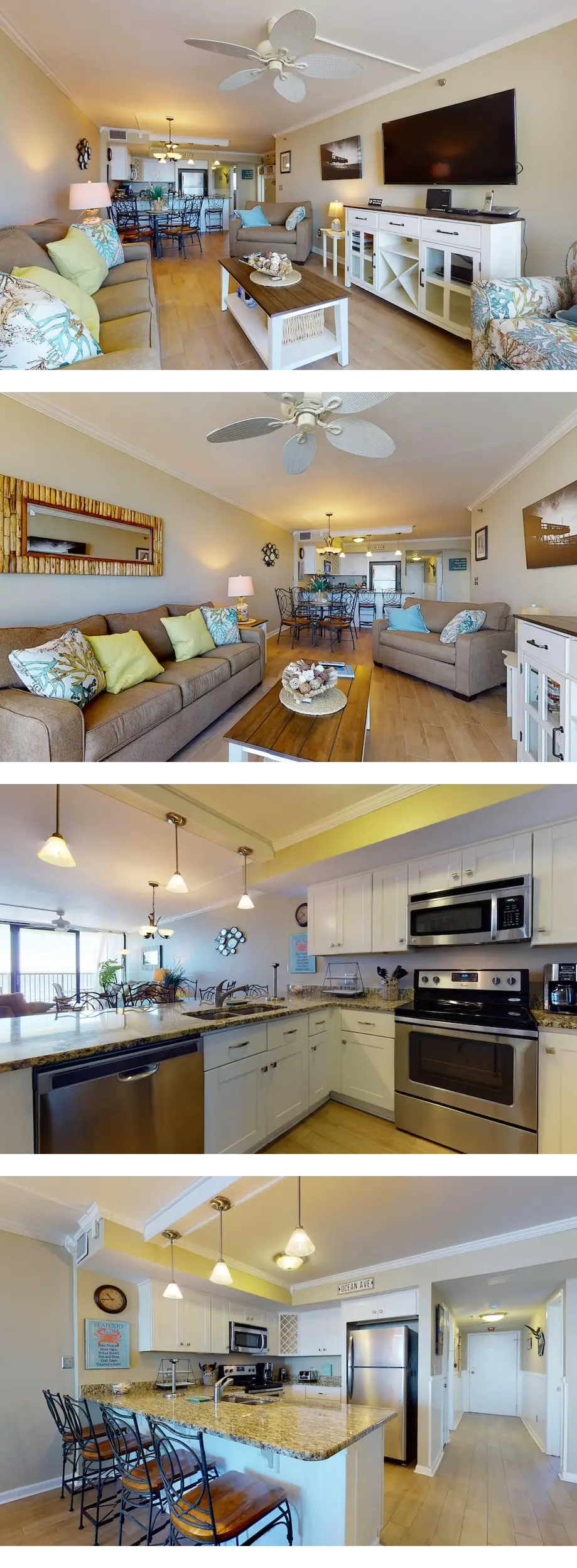 3 BR Beachfront Condo, Elevator and Indo...