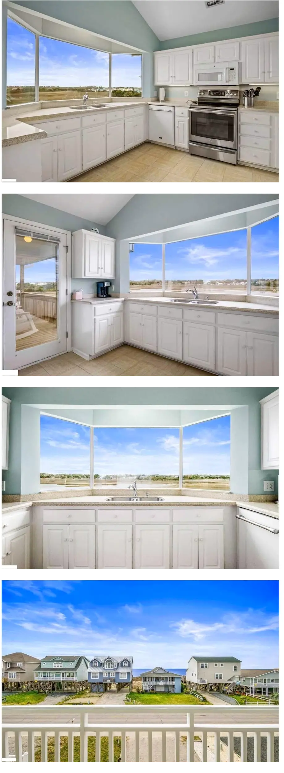 2nd row-OCEAN, MARSH & IC Waterway views...