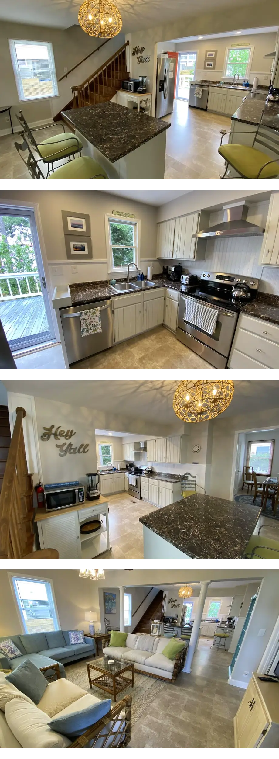 Sleeps 10 in the heart of Carolina Beach...