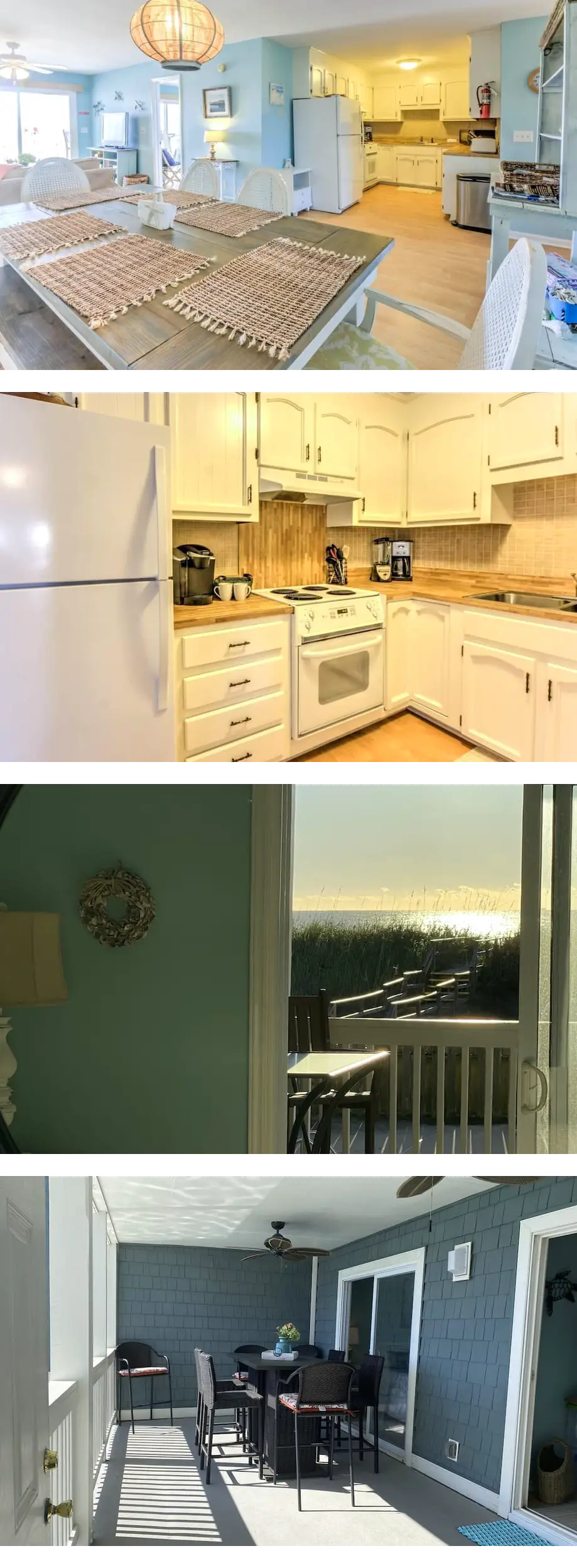 Oceanfront 3BR/2BA with pool, large balc...