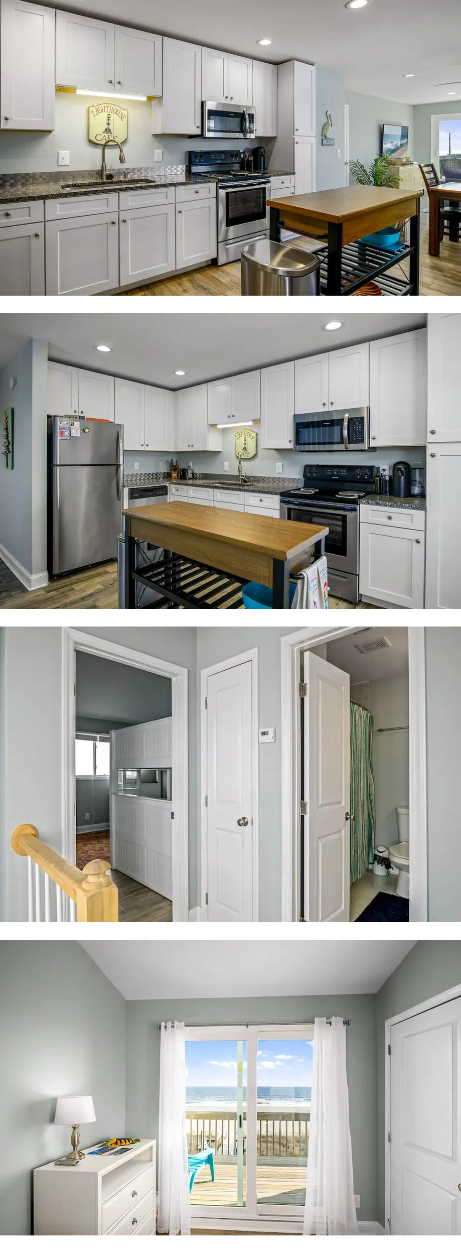 Fins To The Right - Oceanfront duplex, 3...